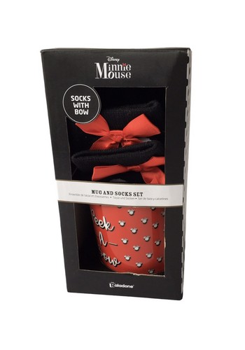Coffret mug chaussette minnie - mug,