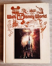 Libro Walt Disney World souvenir con copertina rigida 1987 Disneyland Topolino