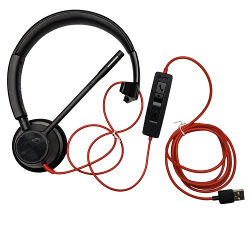 Poly blackwire 3310 cuffie - poly,