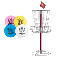Set Disc Golf con Canestro da