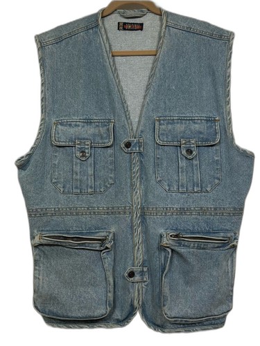 Gilet jeans blu chiaro dakota - chiaro,