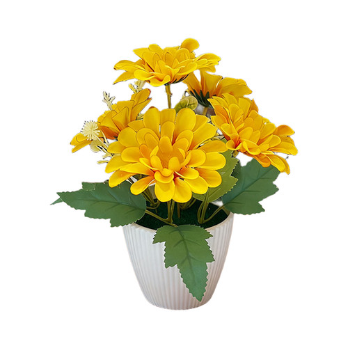 Fiore seta crisantemo in - fiore,