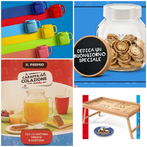 Set collazione nutella - set,