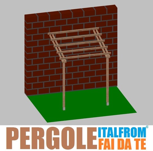 Pergola legno impregnato - pergola, in