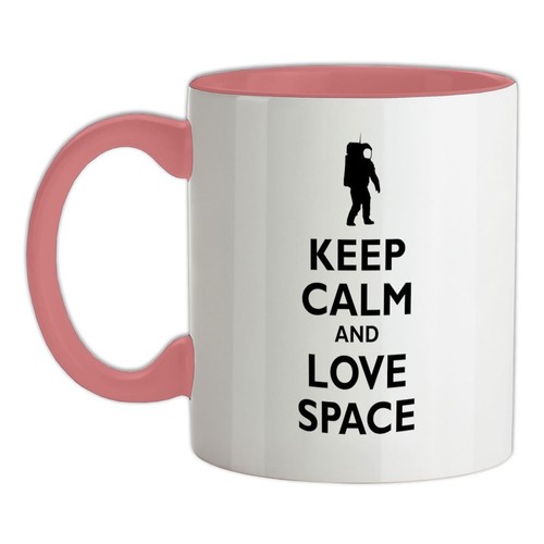 Keep calm and love space - keep,