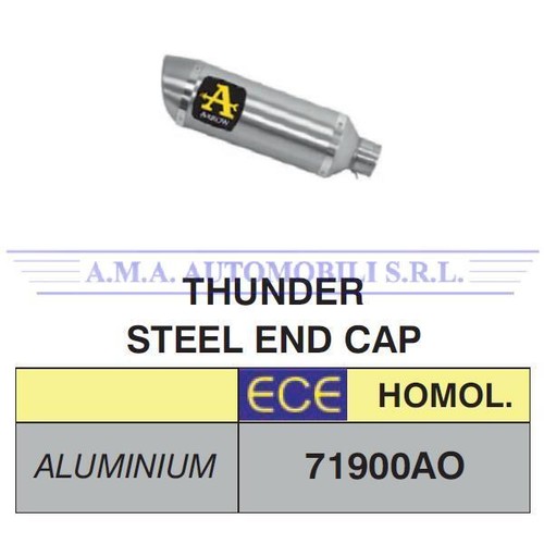 Terminale thunder alluminio - terminale,