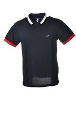 polo con bordi in contrasto da