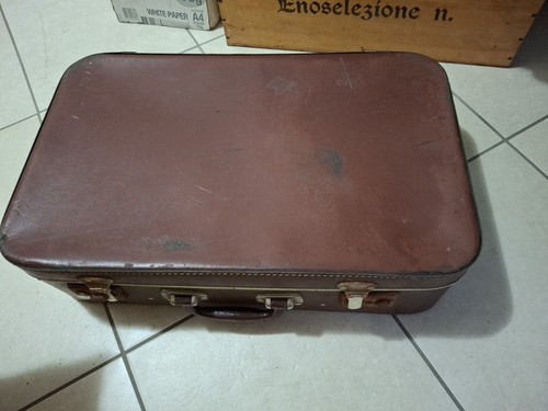 Vecchia valigia anni - valigia, 50