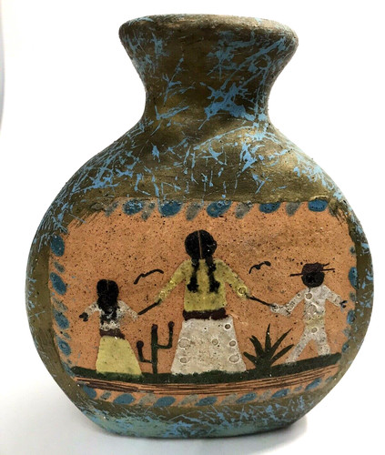 Vaso arte popolare - , tonala