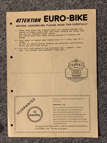 Bicicletta pieghevole