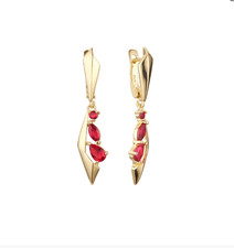 Orecchini eleganti, oro 14