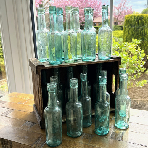 Mixed glass bottles home - mixed,