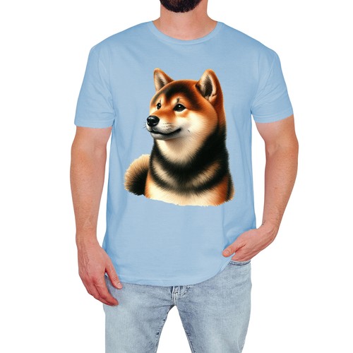 Maglietta uomo shiba - maglietta, inu