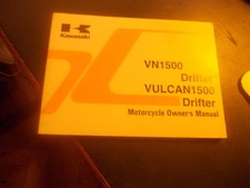 USO E MANUTENZIONE KAWASAKI VN 1500 DRIFTER