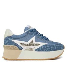 SCARPE DONNA LIU JO   BA4083 TX404 DENIM BLU/BIANCO