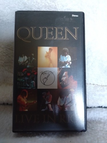 Queen live rio vhs - queen,