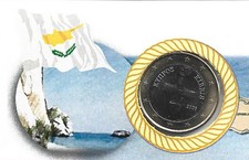 MONETA DA € 1,00 CIPRO  2008