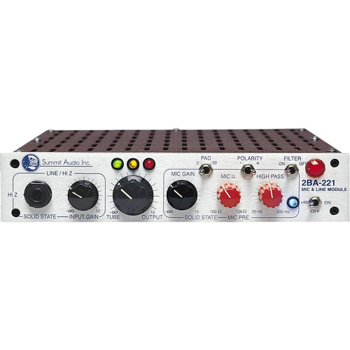 Préampli micro ligne summit - préampli,