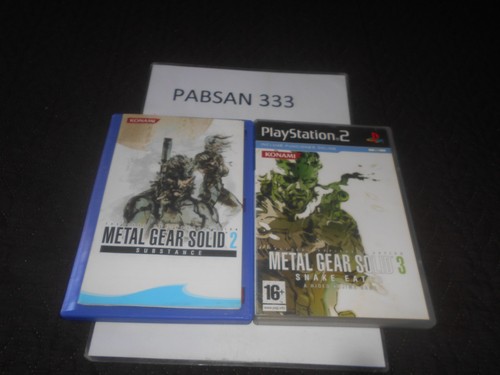 Ps2 metal gear solid - -,