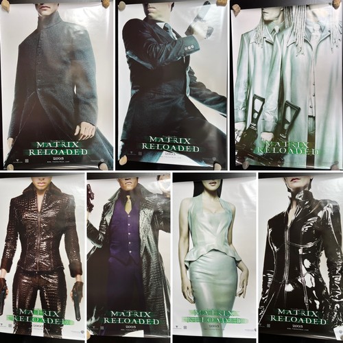 Matrix reloaded movie poster - matrix,