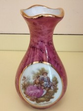 Prezioso Piccolo Vaso Decorativo Limoges