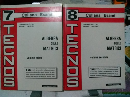 Algebra delle matrici - algebra,