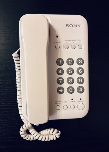 Telefono fisso tasti - fisso, sony