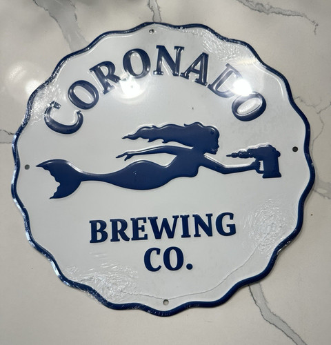 Insegna birra sirena coronado - insegna,