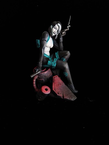 Domino marvel statue man - marvel,