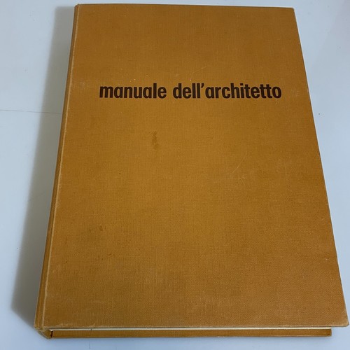 Manuale dell architetto con - manuale, dell'architetto