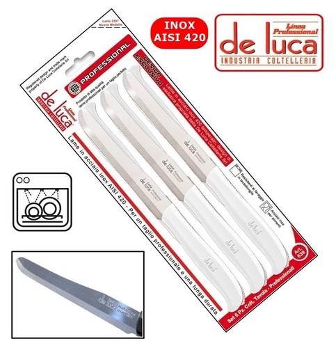 Set coltelli tavola pezzi - set, da