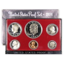 1974 Plad Proof Set U.S. Mint