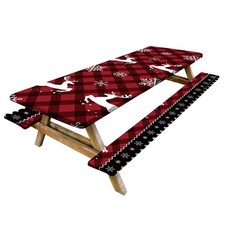 Christmas Picnic Table Cover