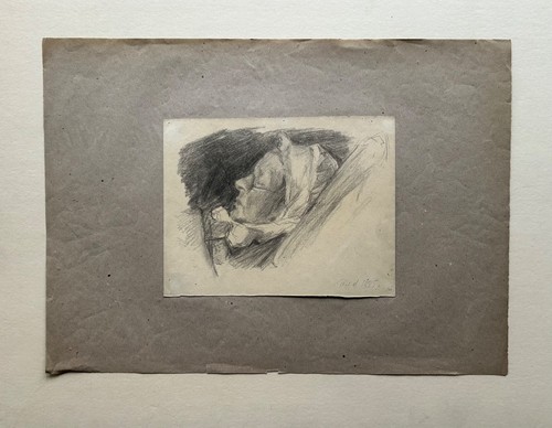 Disegno donna che dorme - donna,