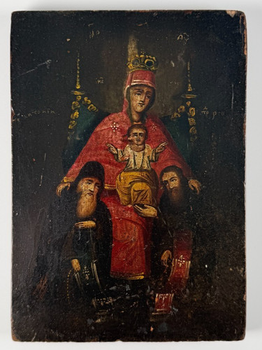 Antica icona secolo madonna - icona,