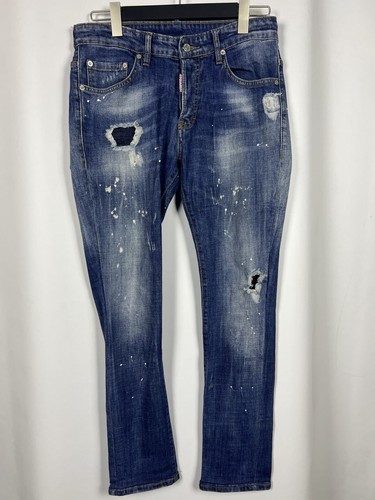 Jeans uomo dsquared2 blu - dsquared2, denim