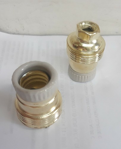 Portalampade metallo con - portalampade, in