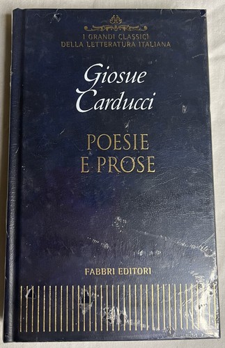 Poesie prose giosue - e, "