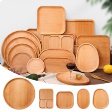 Vassoio da portata in legno di