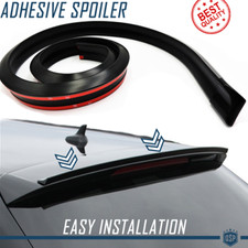 SPOILER Alettone Posteriore Per Opel Corsa-Astra Nero Adesivo Flessibile tuning