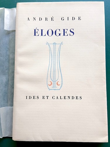 André gide éloges édition - andré,
