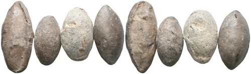Antica fionda pietra - antica, di