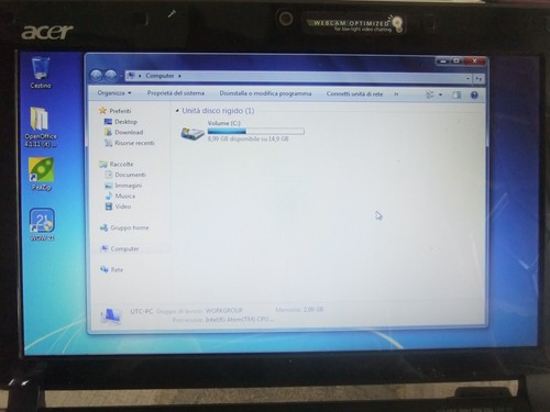 Notebook aao acer aspire one - aao,