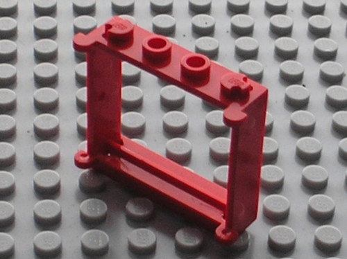 Fenetre rouge lego red - fenetre,