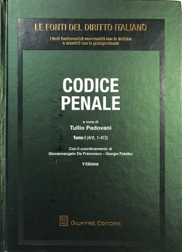 Codice penale padovani - codice,