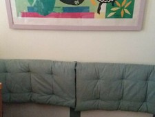 NOCERA-SA- Schienale POGGIATESTA cuscini TESTIERA da letto matrimoniale USATO