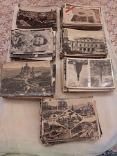 GRANDE LOTTO 715 CARTOLINE BIANCO E NERO VIAGGIATE E NON VIAGGIATE ITALIANE