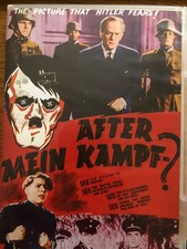 AFTER MEIN KAMPF-? DVD (1940) OOP
