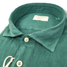 Camicia uomo puro lino stone - puro,