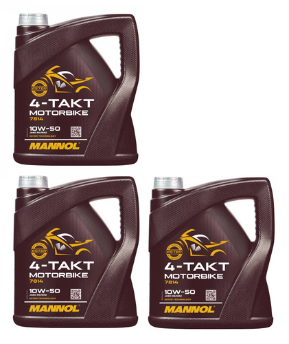 Olio motore 3x4l mannol - motore,